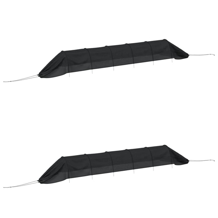 Kweektunnel staal polyetheen 300x50x48,5 cm