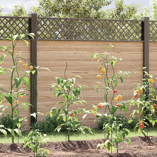 spiraal plantensteun staal 110 cm set