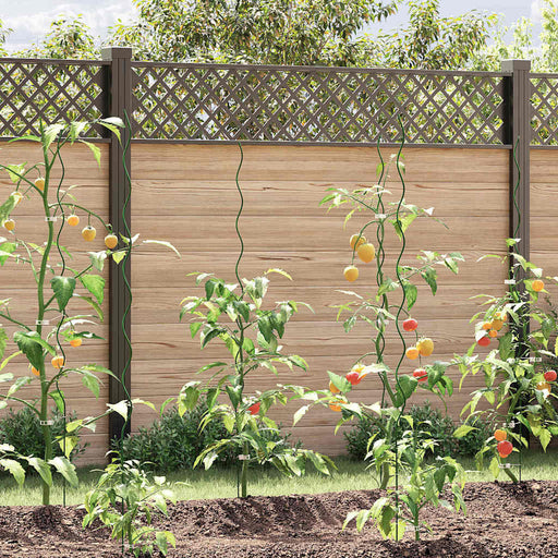 spiraal plantensteun staal 150 cm groot