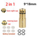 9x19mm Laser Training Bullet Bore Sight 2 in 1 Dual Purpose Pointer for Dry Fire Snap Caps for 9x18mm .223 223rem Caliber - Bivakshop