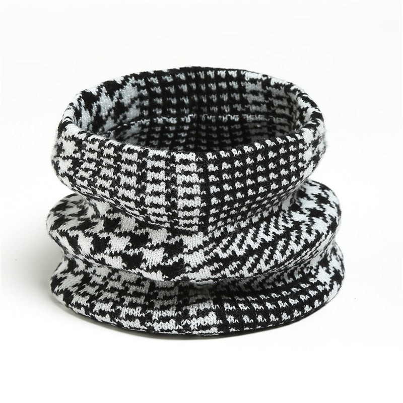 Luxe cashmere pluche ring sjaal - Stijlvol gebreid - Universeel