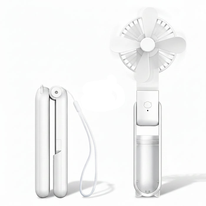 draagbare mini ventilator usb powerbank - Bivakshop.nl