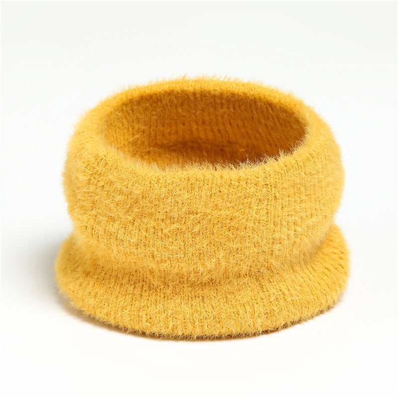 Luxe cashmere pluche ring sjaal - Stijlvol gebreid - Universeel