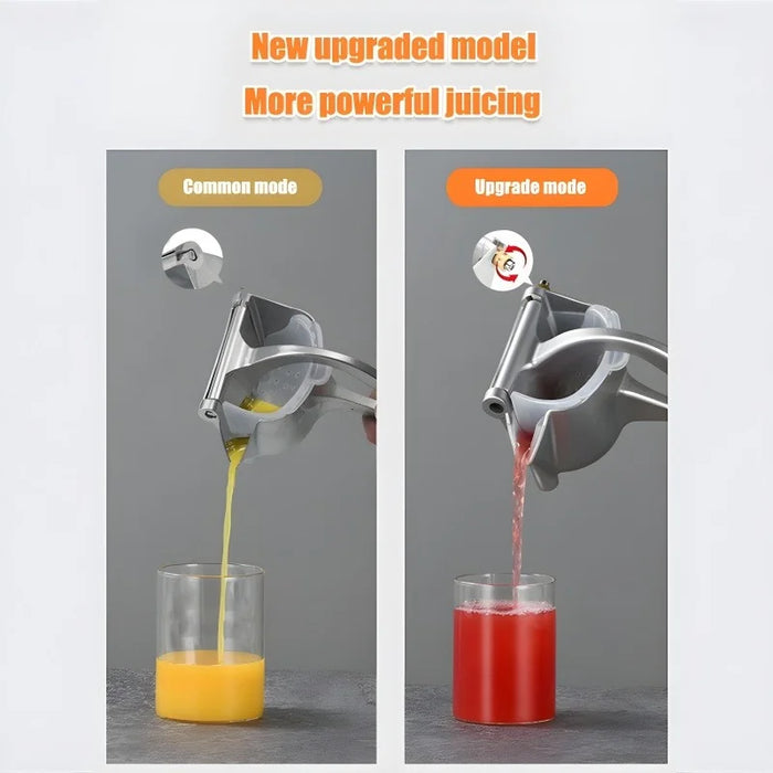 Handmatige Citruspers RVS – Draagbare Multifunctionele Fruitpers