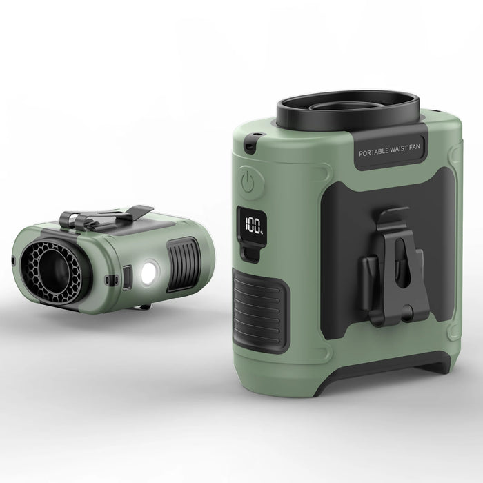 outdoor ventilator 20000mah handsfree - Bivakshop.nl