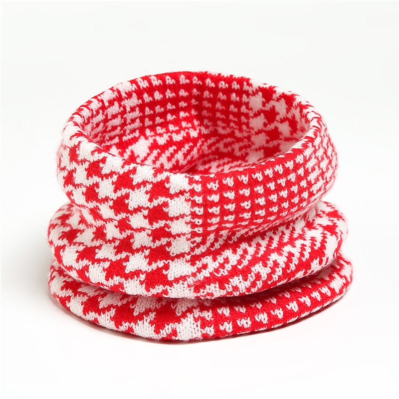 Luxe cashmere pluche ring sjaal - Stijlvol gebreid - Universeel