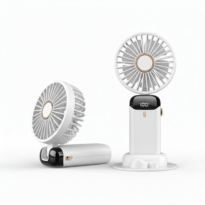 draagbare usb mini ventilator opvouwbaar - Bivakshop.nl