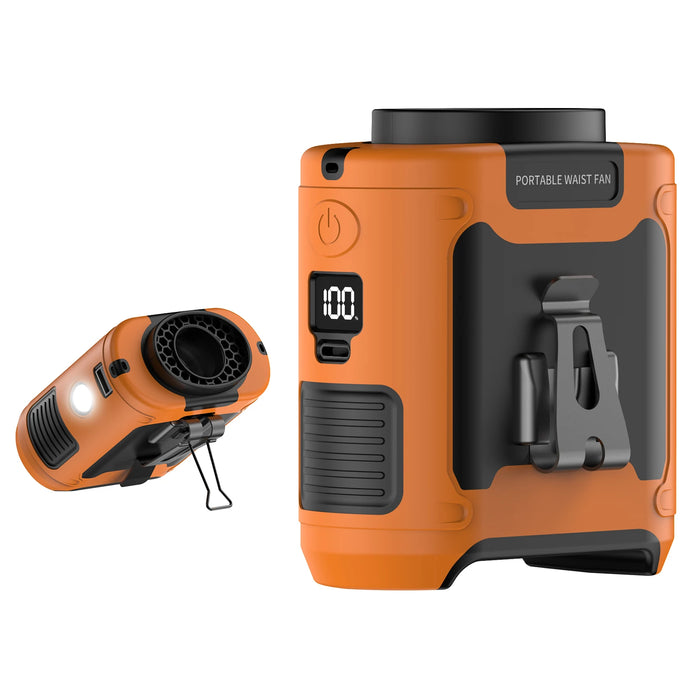 outdoor ventilator 20000mah handsfree - Bivakshop.nl