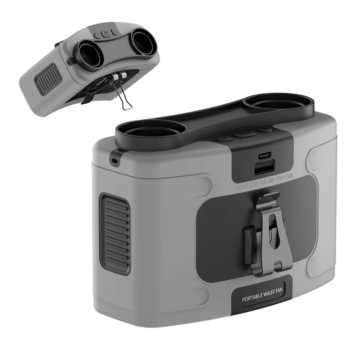 outdoor ventilator 20000mah handsfree - Bivakshop.nl