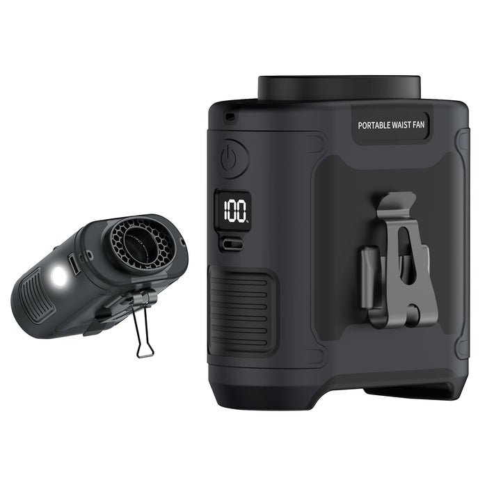outdoor ventilator 20000mah handsfree - Bivakshop.nl