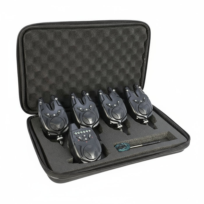 Draadloze Beetmelder Set 3+1 Waterdicht Karpervissen