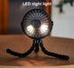 mini clip ventilator kinderwagen usb - bivakshop.nl