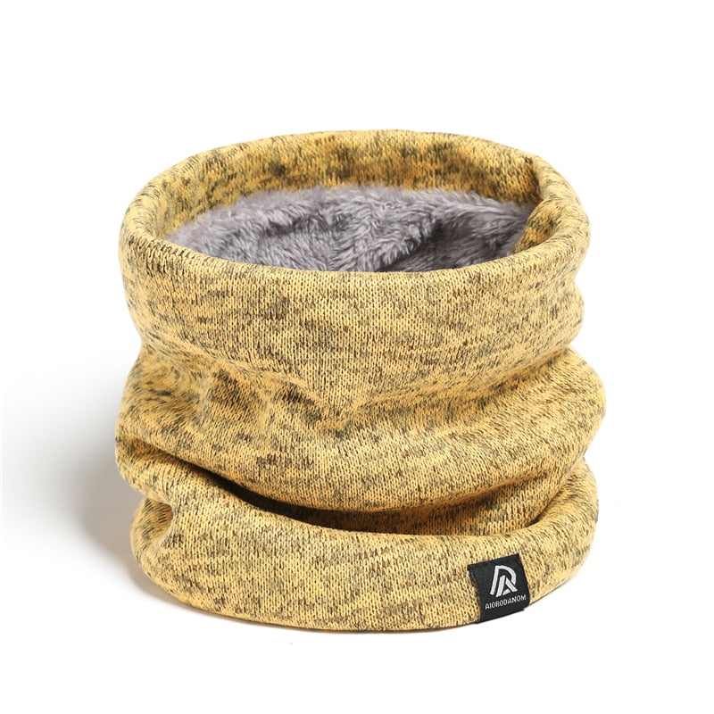Luxe cashmere pluche ring sjaal - Stijlvol gebreid - Universeel