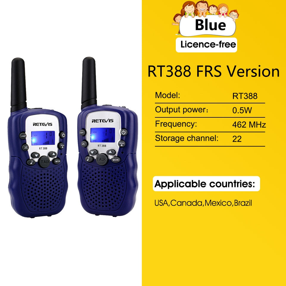 Walkie Talkie Kinderen 2 Stuks - Veilig en leuk cadeau voor jongens en meisjes