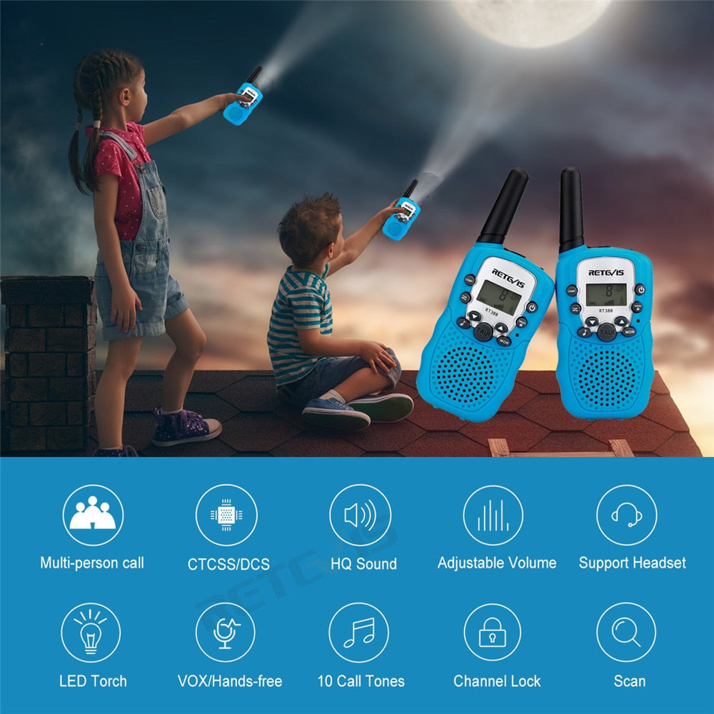 Walkie Talkie Kinderen 2 Stuks - Veilig en leuk cadeau voor jongens en meisjes