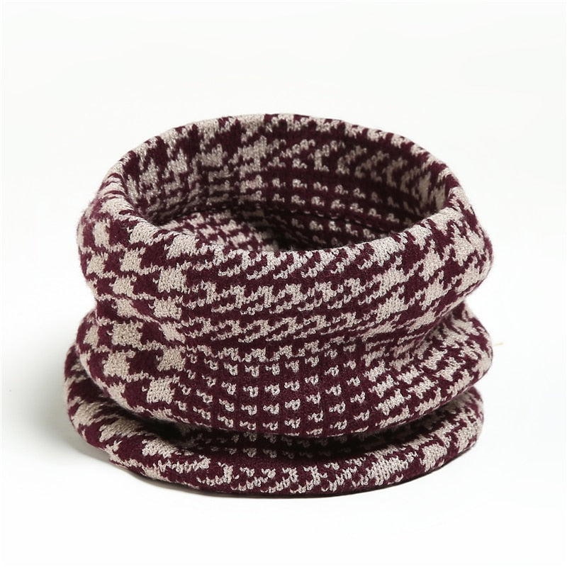 Luxe cashmere pluche ring sjaal - Stijlvol gebreid - Universeel