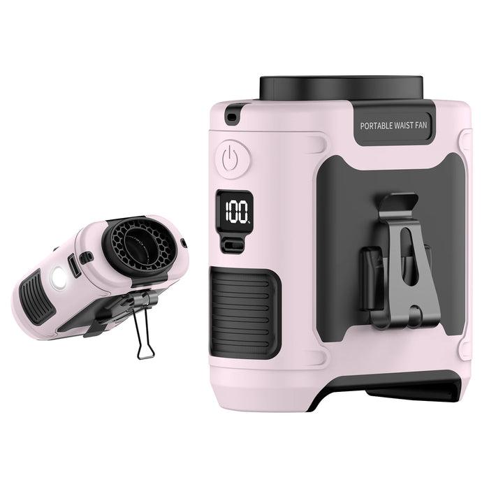 outdoor ventilator 20000mah handsfree - Bivakshop.nl