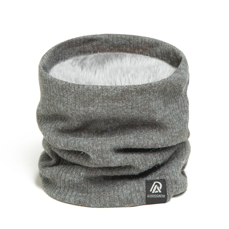 Luxe cashmere pluche ring sjaal - Stijlvol gebreid - Universeel