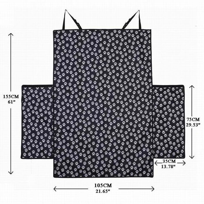 Honden kofferbak beschermhoes – 600D Oxford – waterdicht & antislip – universeel voor achterbank & kofferbak