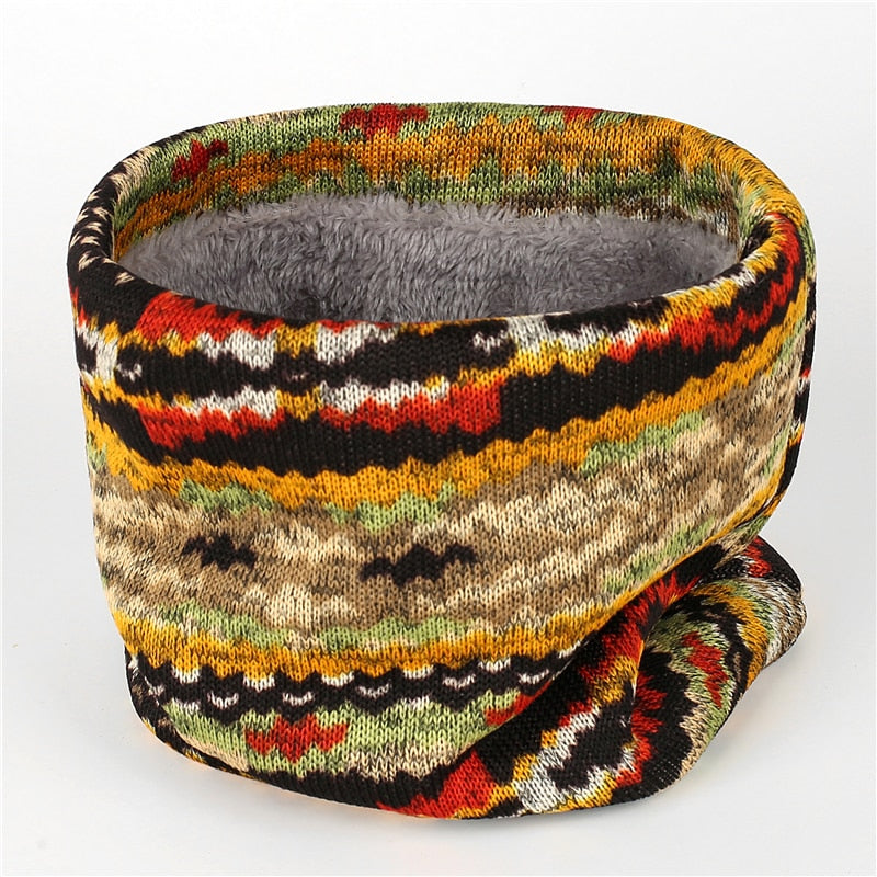 Luxe cashmere pluche ring sjaal - Stijlvol gebreid - Universeel
