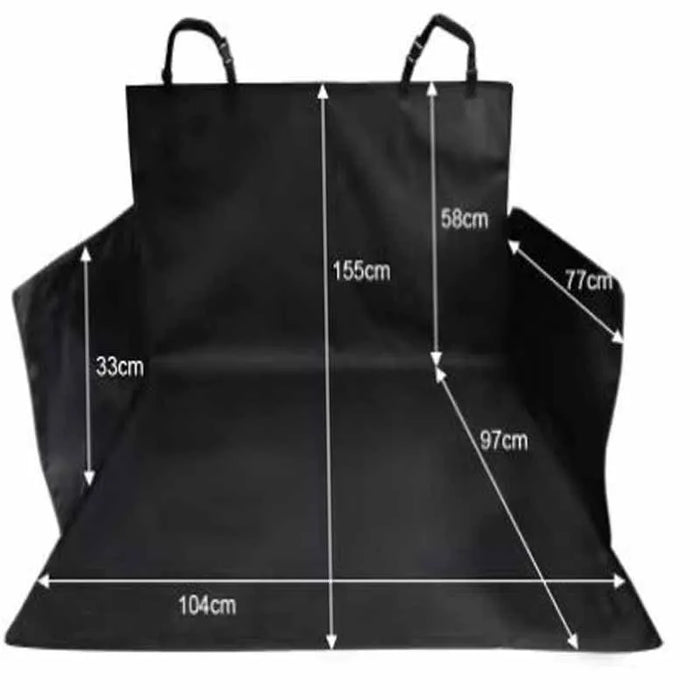 Honden kofferbak beschermhoes – 600D Oxford – waterdicht & antislip – universeel voor achterbank & kofferbak
