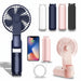 draagbare mini ventilator usb powerbank - Bivakshop.nl