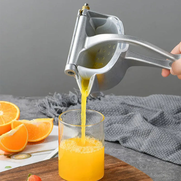 Handmatige Citruspers RVS – Draagbare Multifunctionele Fruitpers
