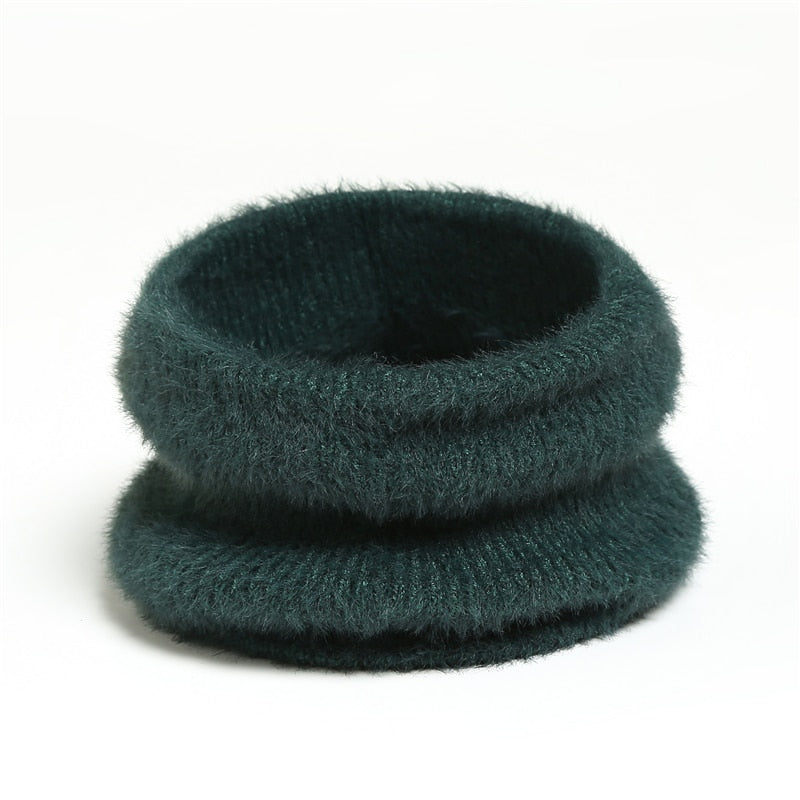 Luxe cashmere pluche ring sjaal - Stijlvol gebreid - Universeel