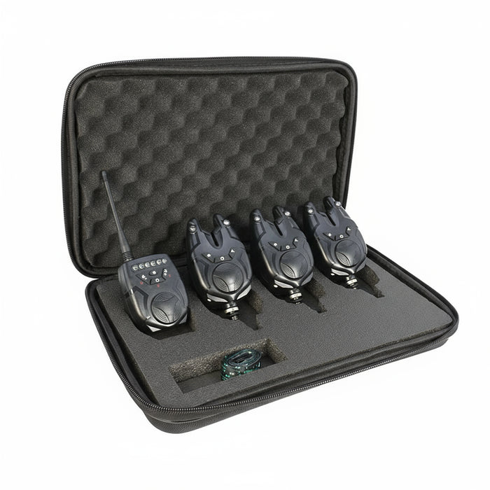 Draadloze Beetmelder Set 3+1 Waterdicht Karpervissen