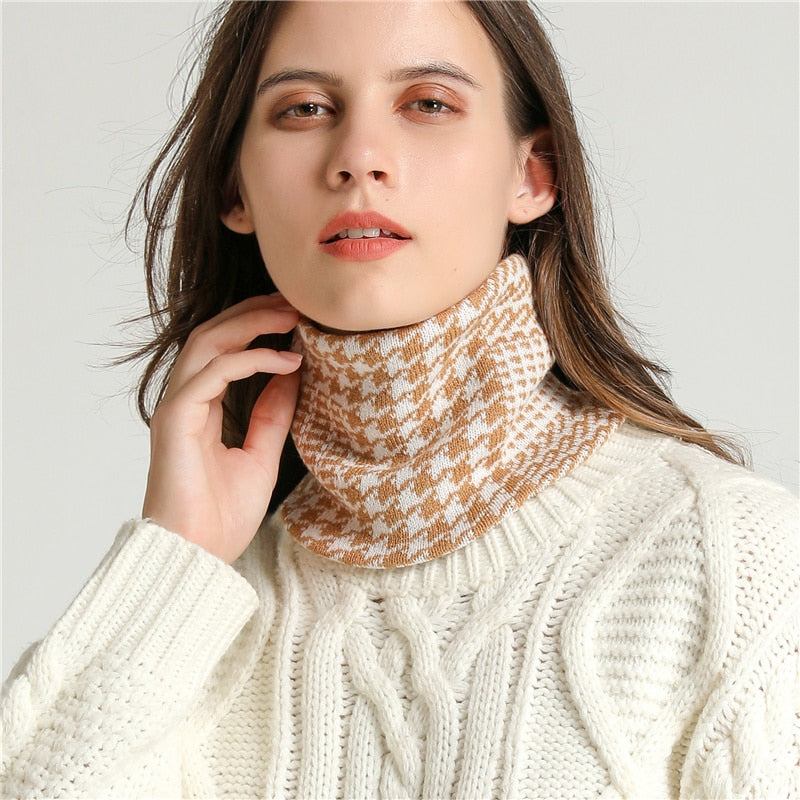 Luxe cashmere pluche ring sjaal - Stijlvol gebreid - Universeel