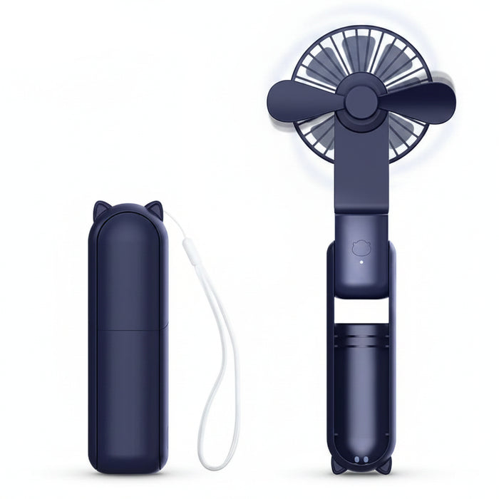 draagbare mini ventilator usb powerbank - Bivakshop.nl