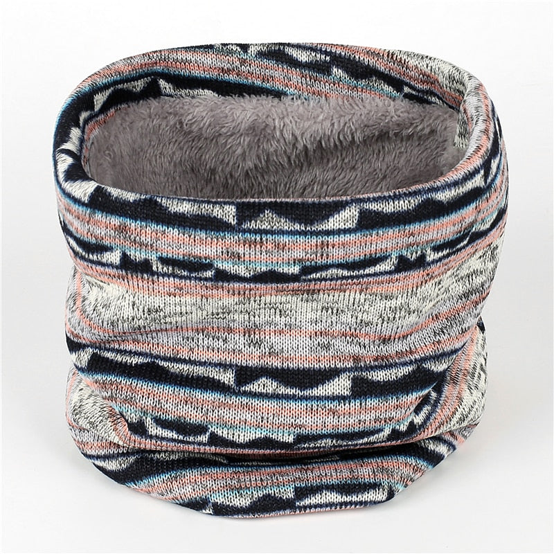 Luxe cashmere pluche ring sjaal - Stijlvol gebreid - Universeel