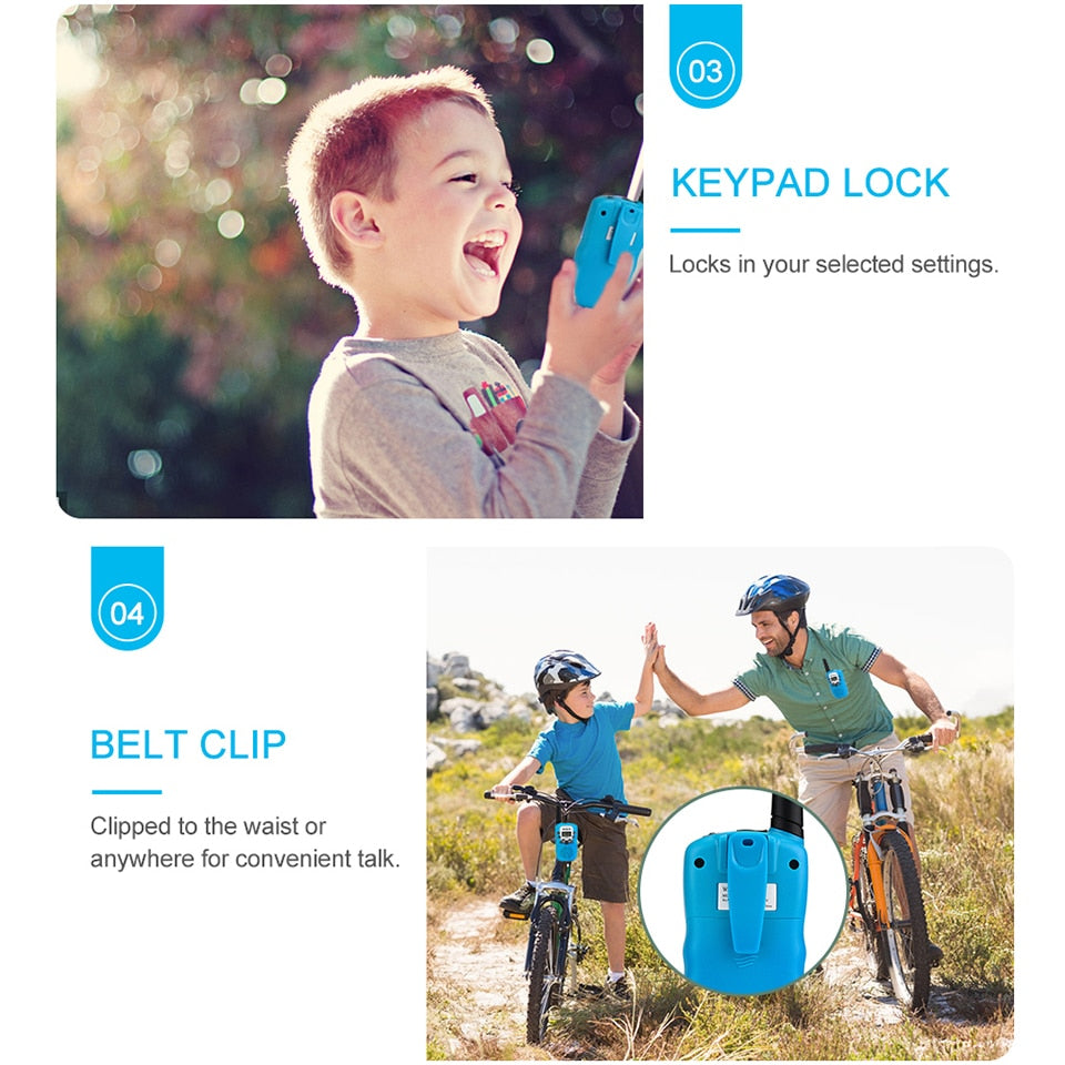Walkie Talkie Kinderen 2 Stuks - Veilig en leuk cadeau voor jongens en meisjes