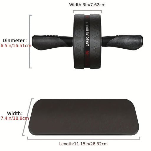 Ab Roller Wheel – Met kniekussen – Thuis fitness - Bivakshop