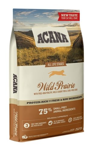 Acana - Cat Wild Prairie Kip & Kalkoen - 4,5 kg - Graanvrij Kattenvoer - Bivakshop