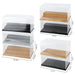 Acrylic stofvrije displaybox – Transparante opbergdoos met traprek voor figuren en bouwstenen - Bivakshop