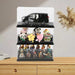 Acrylic stofvrije displaybox – Transparante opbergdoos met traprek voor figuren en bouwstenen - Bivakshop