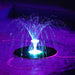AISITIN 5.5W LED Solar Fountain, Solar Water Fountains with 3000mAh Battery 6 Nozzles, for Bird Bath, Garden and Outdoor,etc. - Bivakshop