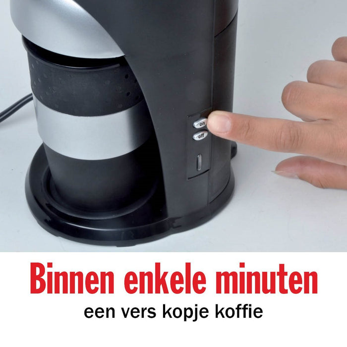 All Ride - Koffiezetapparaat – 12V – 1 Kop – Reisvriendelijk & Compact (170W) - Bivakshop