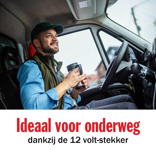 All Ride - Koffiezetapparaat – 12V – 1 Kop – Reisvriendelijk & Compact (170W) - Bivakshop