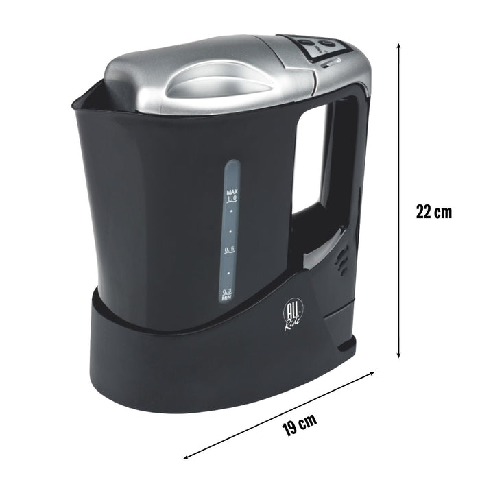 All Ride - Waterkoker met Houder – 24V – 0,8 L – Compact & Veilig voor Onderweg (Vrachtwagen/Camper) - Bivakshop