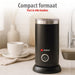 Alpina – 3 - in - 1 Melkopschuimer – Warm & Koud opschuimen – Compact - Bivakshop