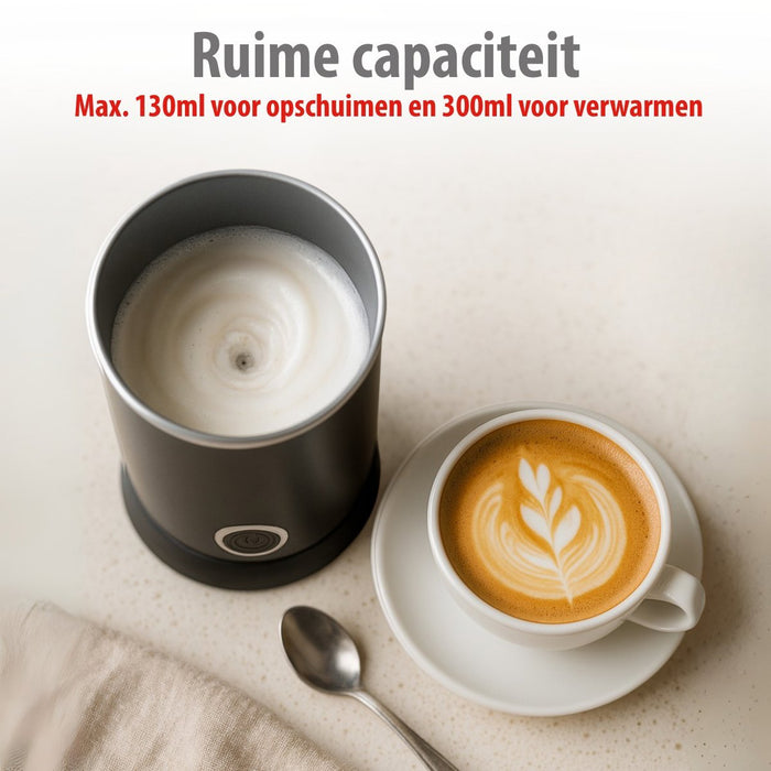 Alpina – 3 - in - 1 Melkopschuimer – Warm & Koud opschuimen – Compact - Bivakshop