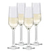 Alpina – Champagneglazen – Set van 4 – 22 cl - Bivakshop