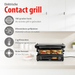Alpina - Contact Grill – 2100W – RVS – Multifunctioneel (Panini, Vlees & Tosti) - Bivakshop