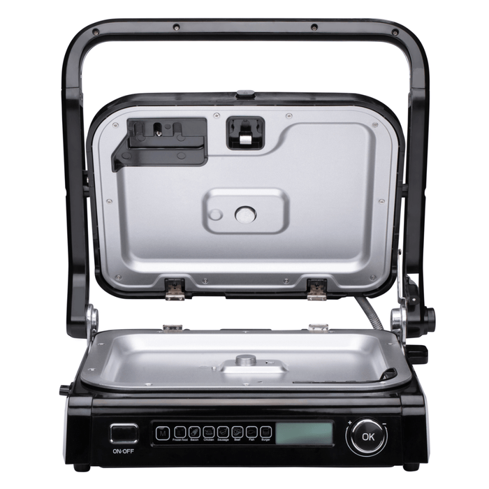 Alpina - Contact Grill – 2100W – RVS – Multifunctioneel (Panini, Vlees & Tosti) - Bivakshop