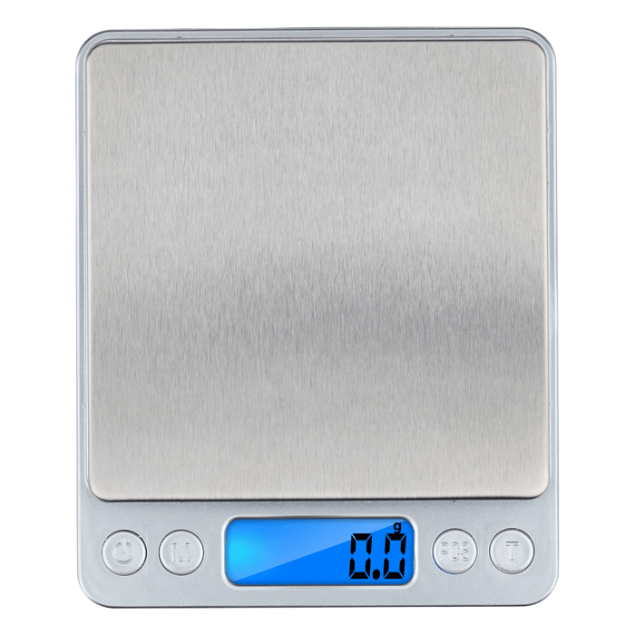 Alpina - Digitale Precisie Weegschaal – Inclusief 2 Weegschalen – Compact & Nauwkeurig - Bivakshop