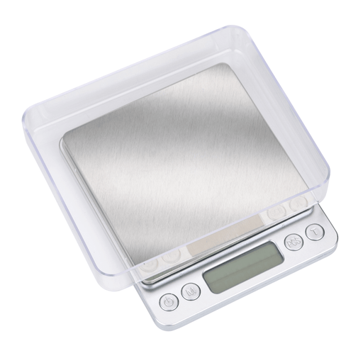 Alpina - Digitale Precisie Weegschaal – Inclusief 2 Weegschalen – Compact & Nauwkeurig - Bivakshop