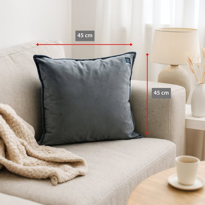 Alpina – Draadloos verwarmd kussen Grijs – Oplaadbaar – Warmtekussen - Bivakshop