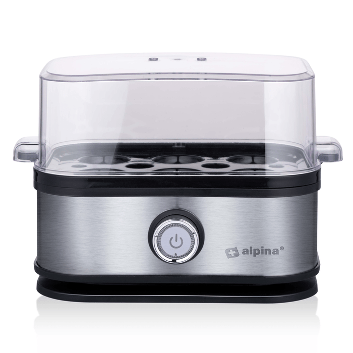 Alpina - Eierkoker – 210W – Compact & Efficiënt (Soft, Medium, Hard) - Bivakshop